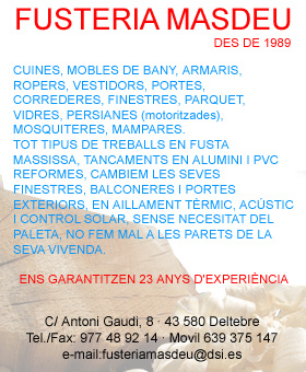 fusteria masdeu